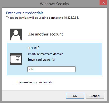 smart card credentials are not available|Problems with authentication on domain using smart card logon.